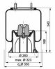 PE Automotive 084.214-21A Boot, air suspension